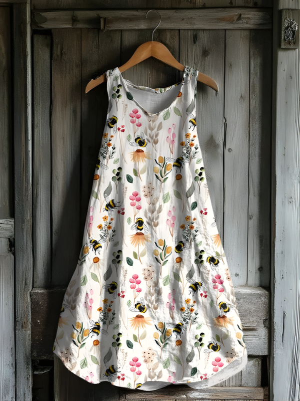 Briselle | Women’s Sleeveless Floral Midi Dress