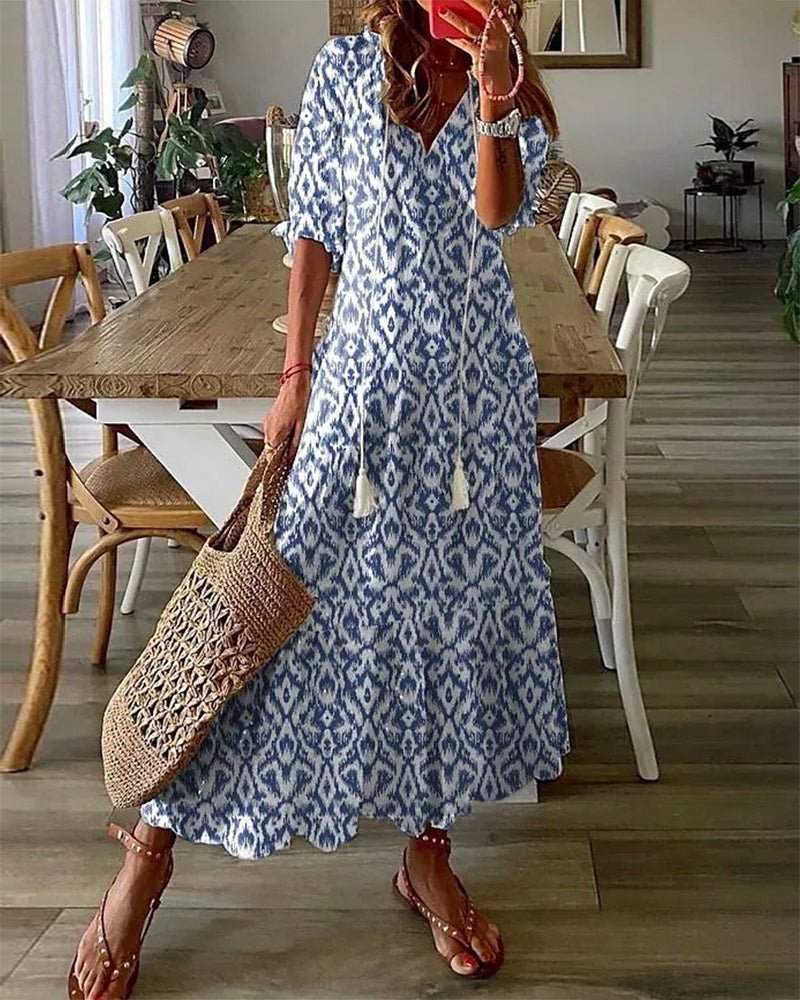 Elarisse | Women’s Romantic Bohemian Maxi Dress