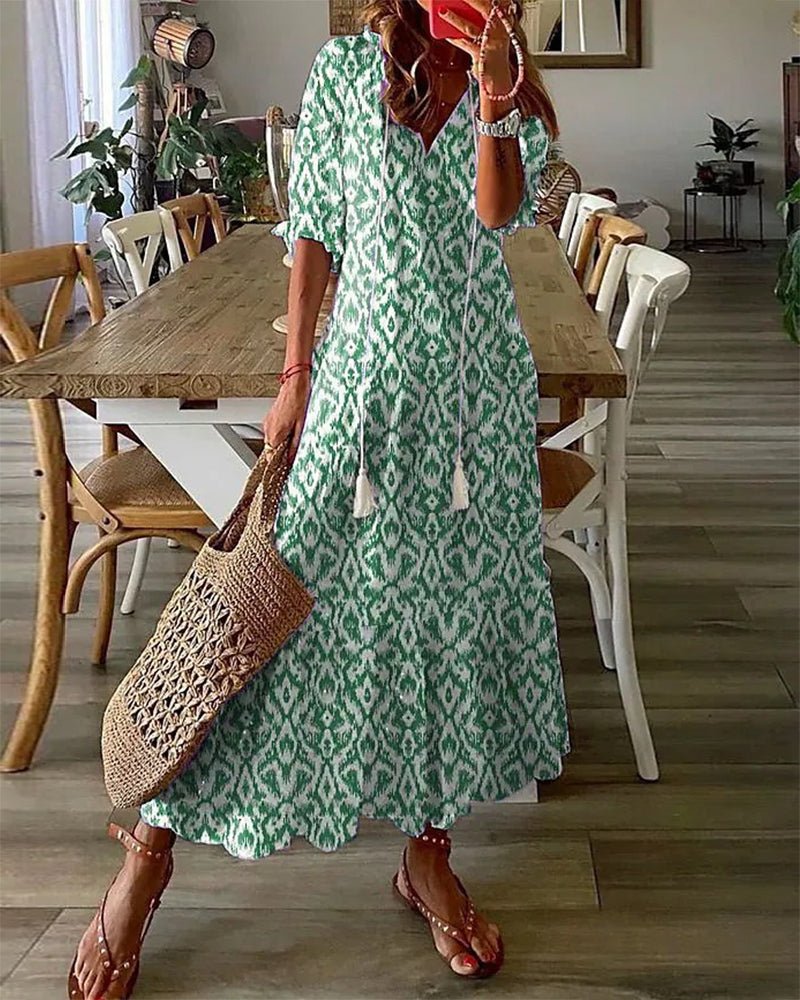 Elarisse | Women’s Romantic Bohemian Maxi Dress
