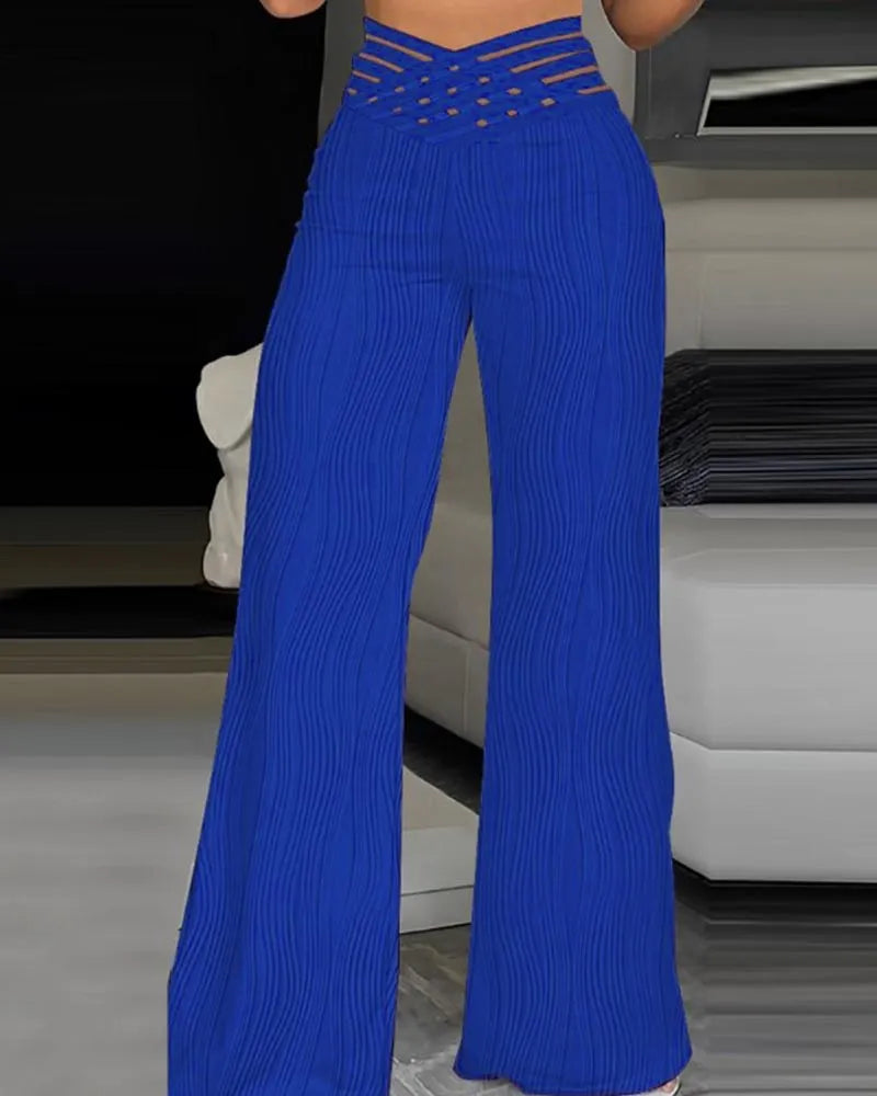 Pleated Wide Leg Pants – Lightweight Summer Pants for Women
