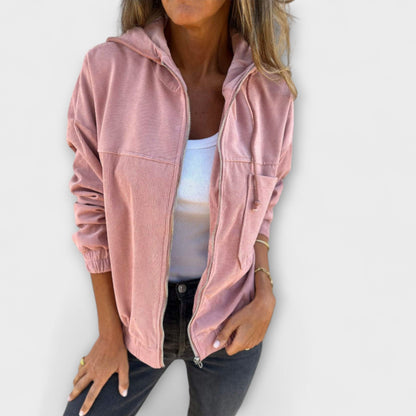 Calyra | Women’s Relaxed Zip Hoodie Jacket