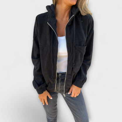 Calyra | Women’s Relaxed Zip Hoodie Jacket