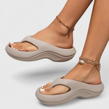 Aurevella | Women’s Orthopedic slides with Cushioned Sole