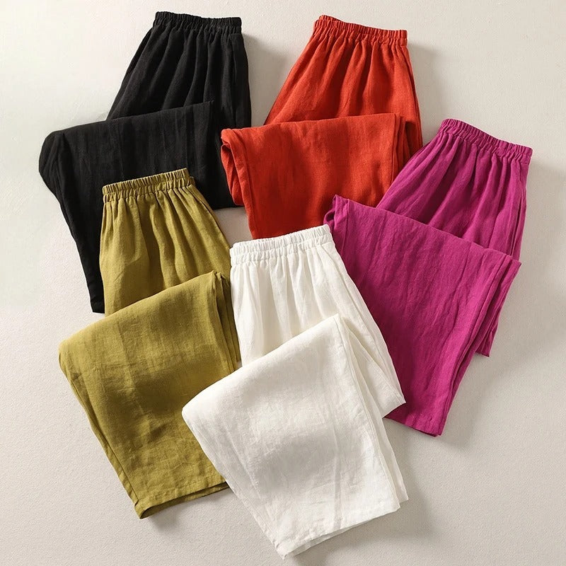 Arvessa | Women’s Relaxed Wide-Leg Summer Pants