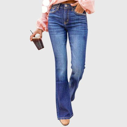 Women’s Straight Leg Jeans – Everyday Classic Fit Denim