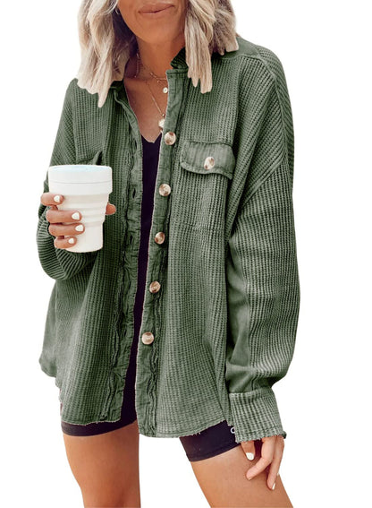 Arvessae | Women’s Button-Front Utility Summer Jacket