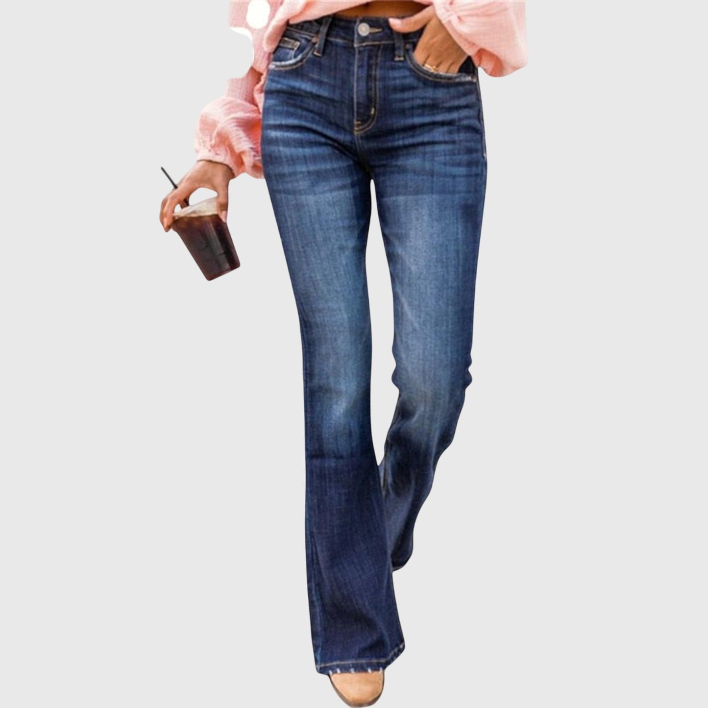 Women’s Straight Leg Jeans – Everyday Classic Fit Denim