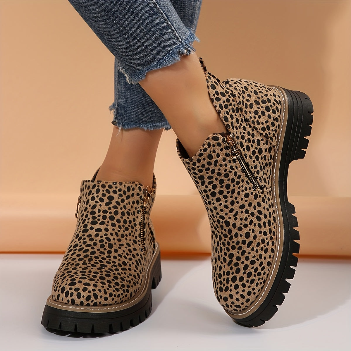 Jordan | Women’s Orthopedic Ankle Boots with Side Zipper