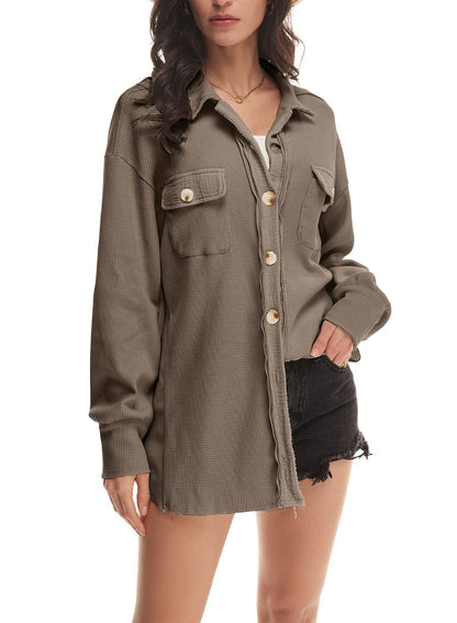 Arvessae | Women’s Button-Front Utility Summer Jacket