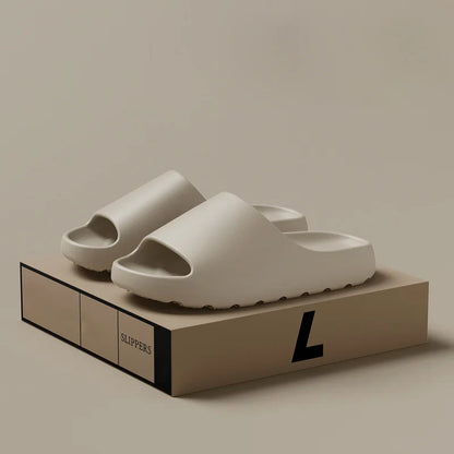 Lunavoye | Unisex Minimal Slides with Cushioned Sole