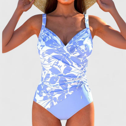 Solviera | Women’s Wrap-Front One-Piece Swimwear