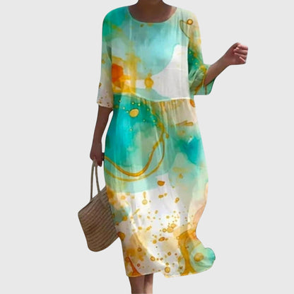 Marielle | Women’s Floral Midi Dress