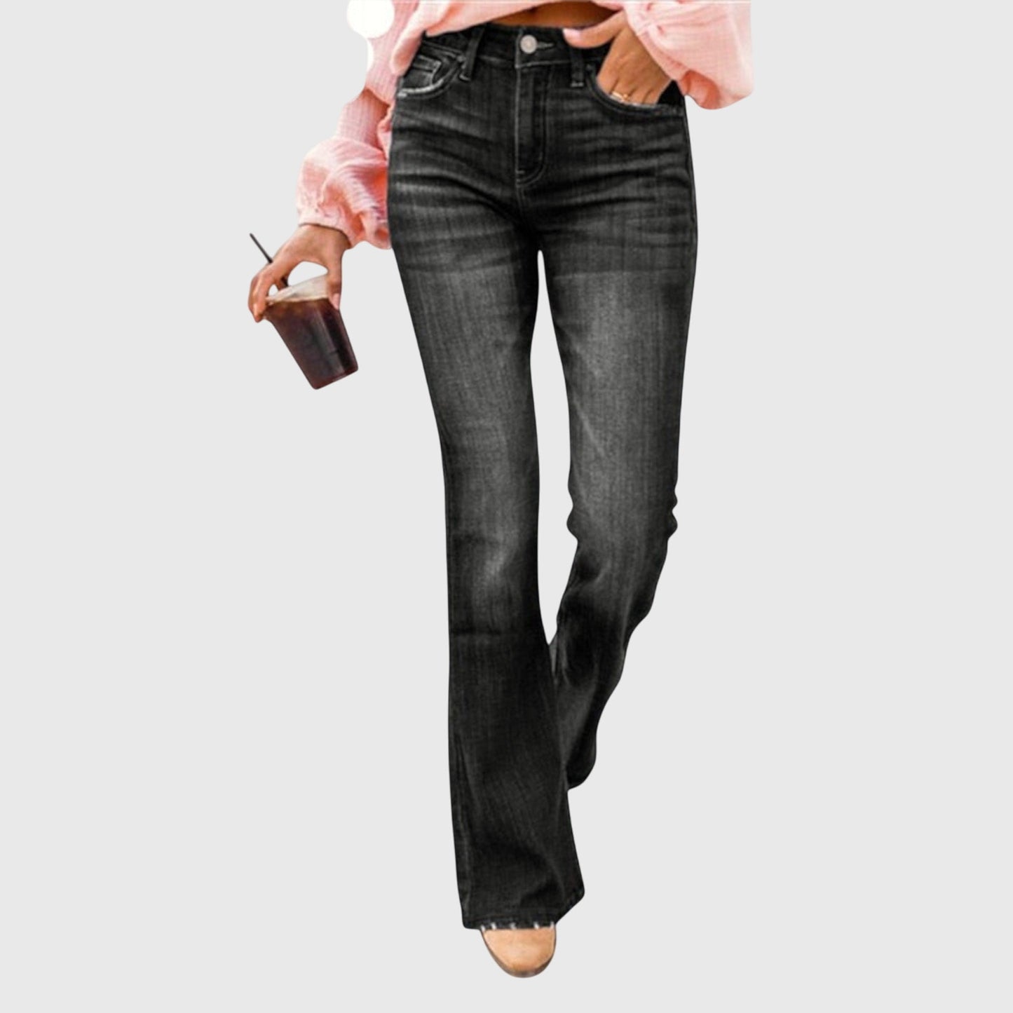 Women’s Straight Leg Jeans – Everyday Classic Fit Denim