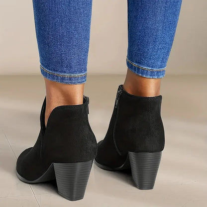 Blair | Classic Block Heel Ankle Boots