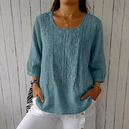 Elarioné | Women’s Embroidered Summer Top
