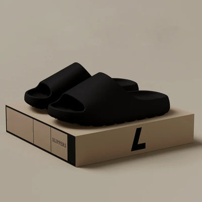 Lunavoye | Unisex Minimal Slides with Cushioned Sole