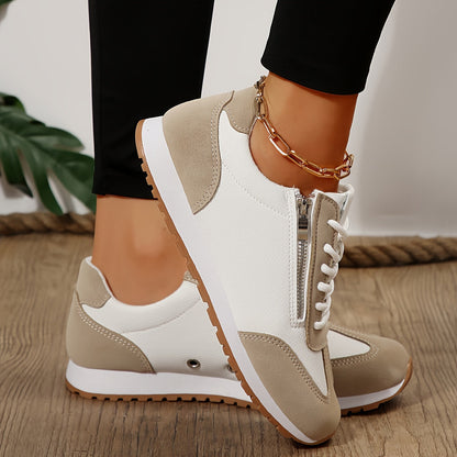 Arvella | Women’s Orthopedic Sneakers with Side Zipper