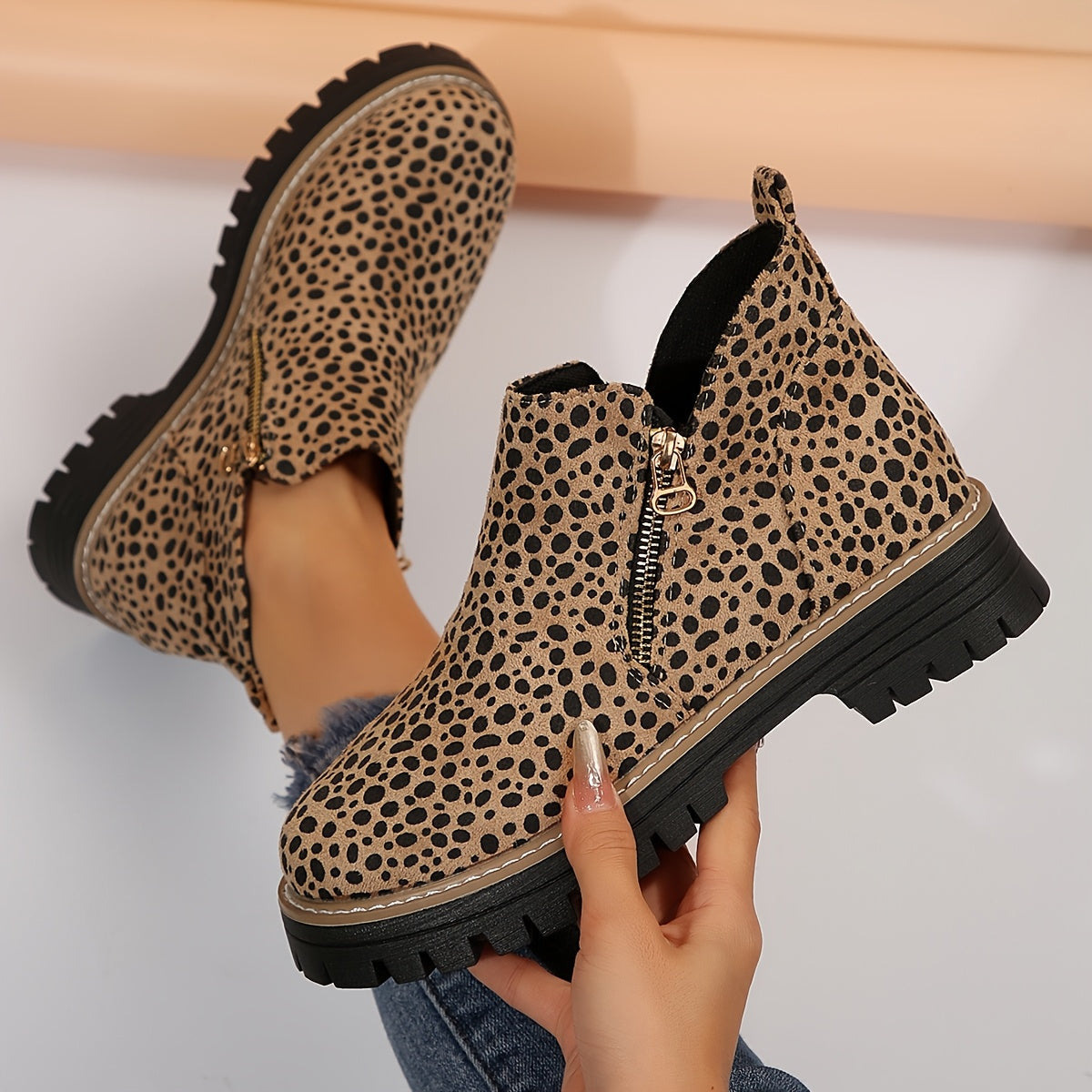 Jordan | Women’s Orthopedic Ankle Boots with Side Zipper