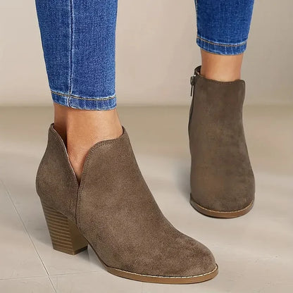 Blair | Classic Block Heel Ankle Boots