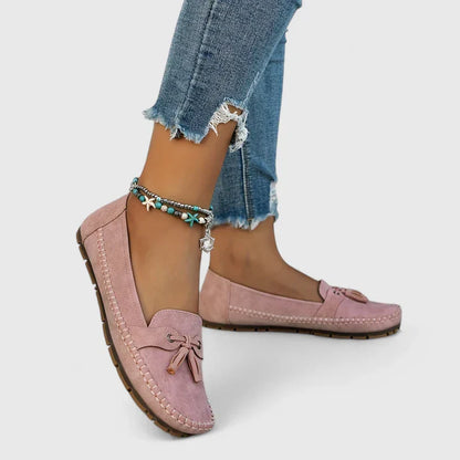 Women’s Orthopedic Slip-On Loafers – Supportive Everyday Walking Shoes