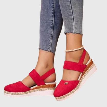 Taylor | Supportive Orthopedic Closed-Toe Strap Sandals