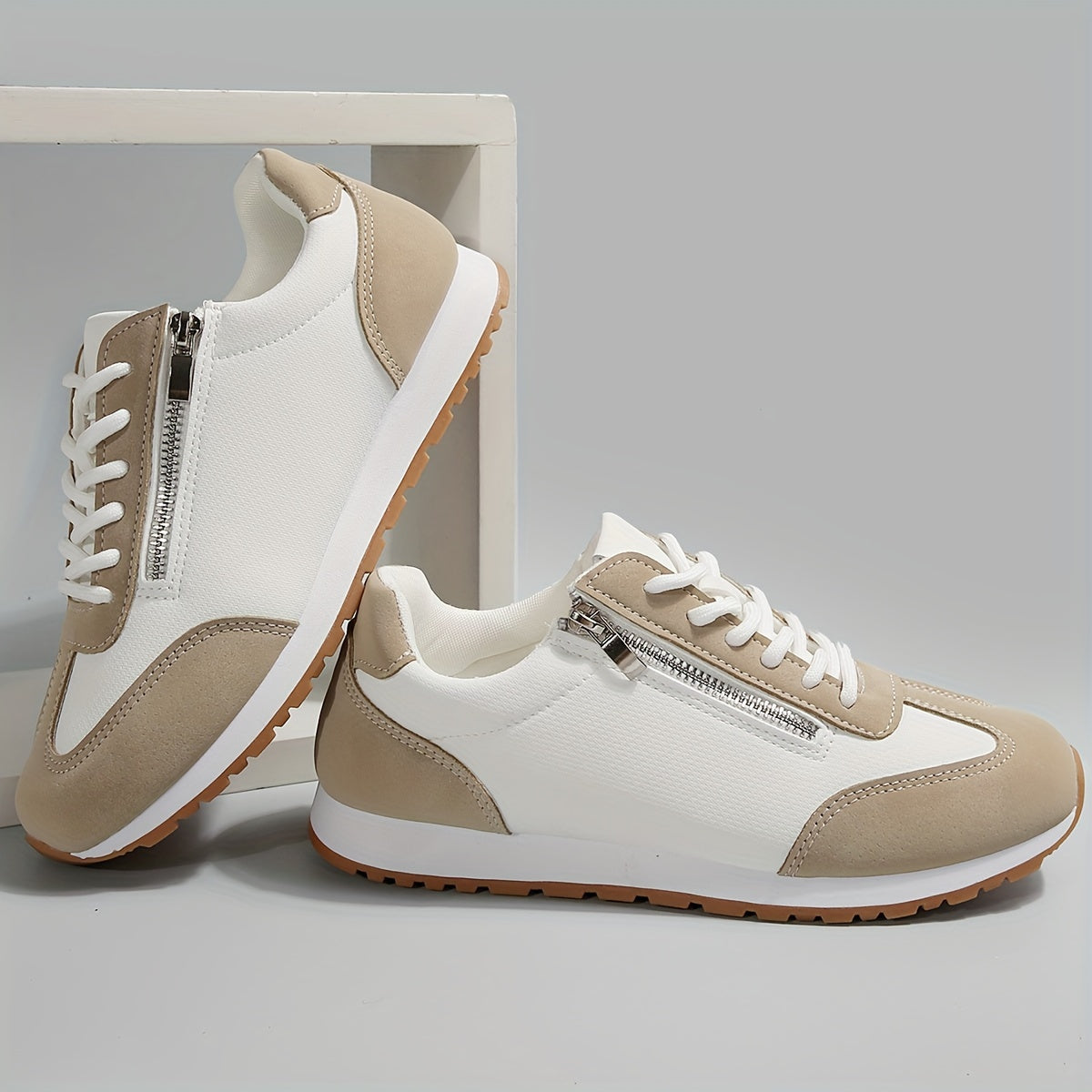 Arvella | Women’s Orthopedic Sneakers with Side Zipper