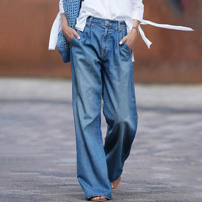 Elira | Women’s Relaxed Wide Leg Jeans
