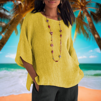 Calithea | Women’s Relaxed Half Sleeve Casual Blouse