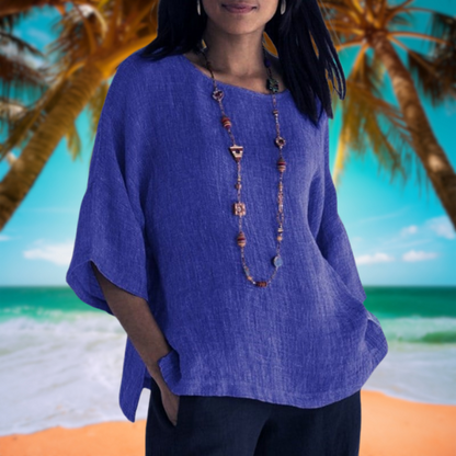 Calithea | Women’s Relaxed Half Sleeve Casual Blouse