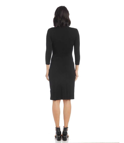 Elegant Wrap Midi Dress – Sophisticated Style with Timeless Appeal