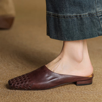 Velmirae | Women’s Woven Orthopedic Slip-On Slides