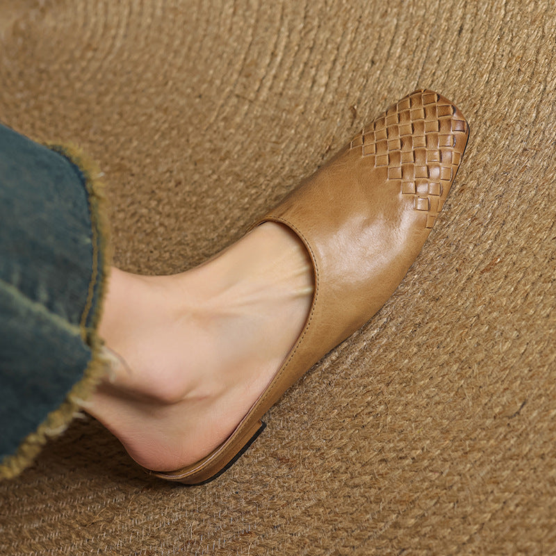 Velmirae | Women’s Woven Orthopedic Slip-On Slides
