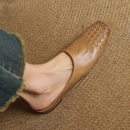Velmirae | Women’s Woven Orthopedic Slip-On Slides