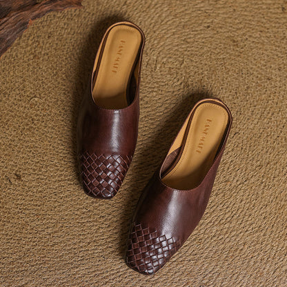 Velmirae | Women’s Woven Orthopedic Slip-On Slides