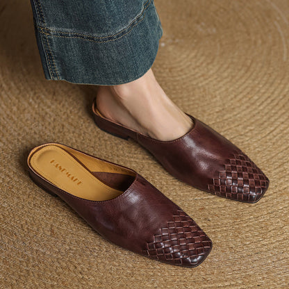 Velmirae | Women’s Woven Orthopedic Slip-On Slides