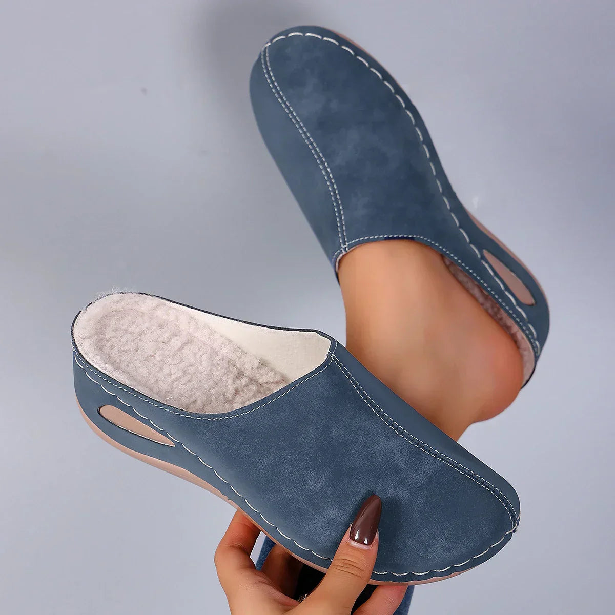 Mirevona | Women’s slides with Side Cut-Outs