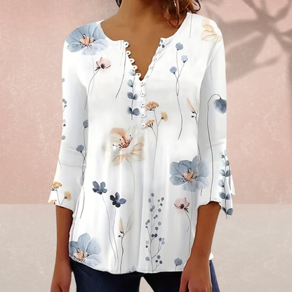 Women’s Floral Summer Top – Light, Elegant & Effortlessly Feminine