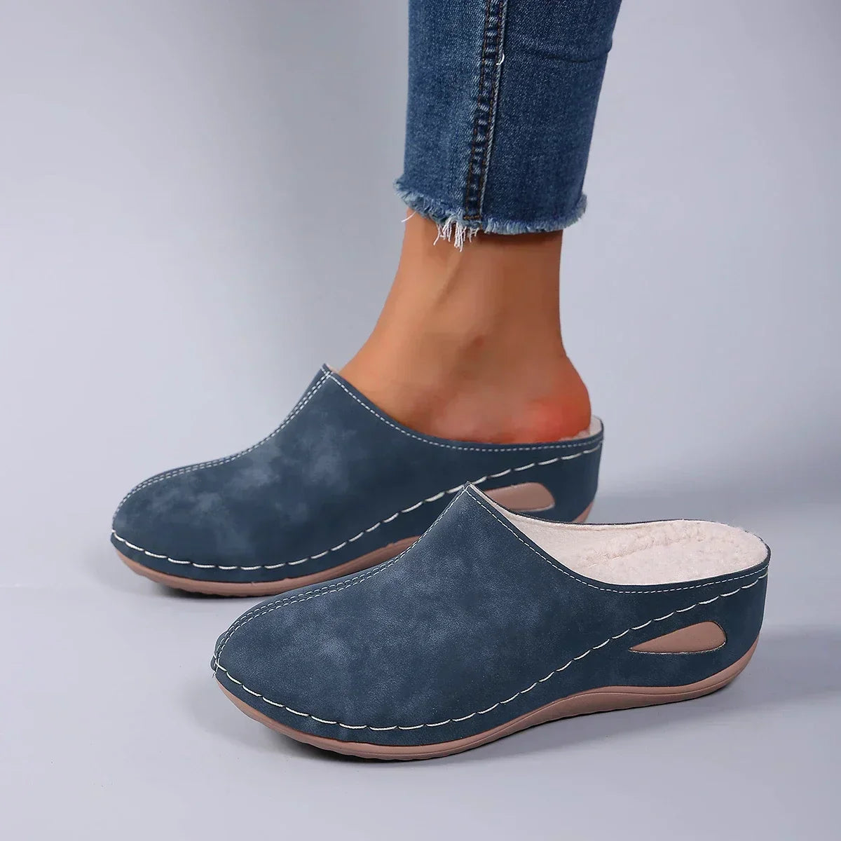 Mirevona | Women’s slides with Side Cut-Outs