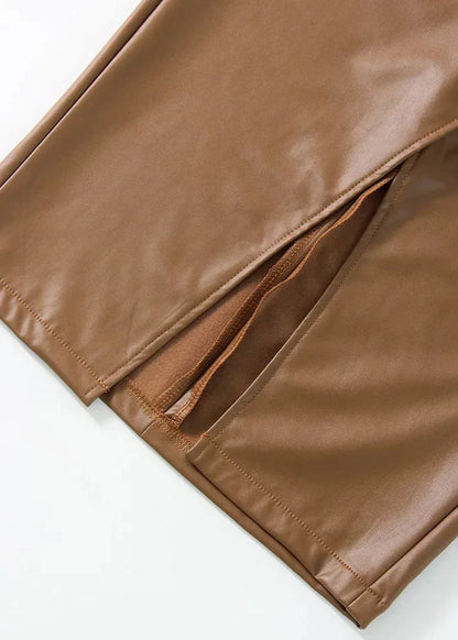 Orlisse | Women’s Draped High Waist Midi Wrap Skirt