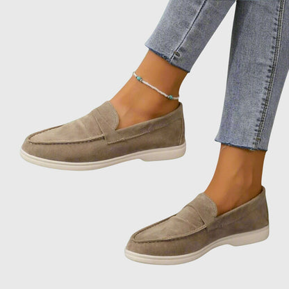 Women’s Orthopedic Slip-On Loafers – Lightweight Supportive Walking Shoes