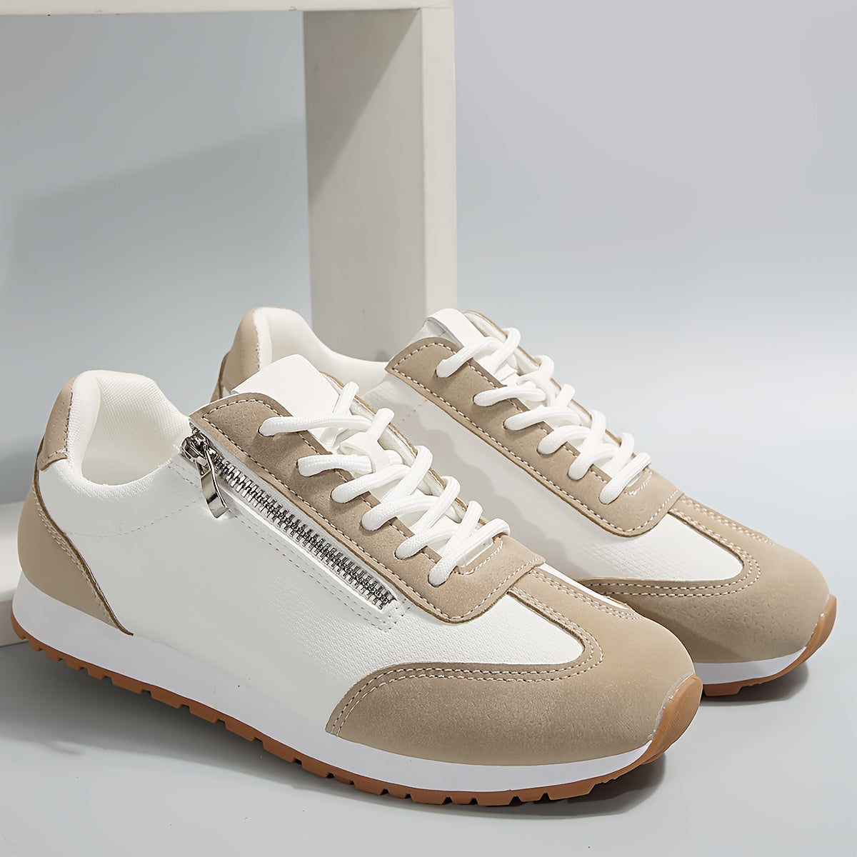 Arvella | Women’s Orthopedic Sneakers with Side Zipper