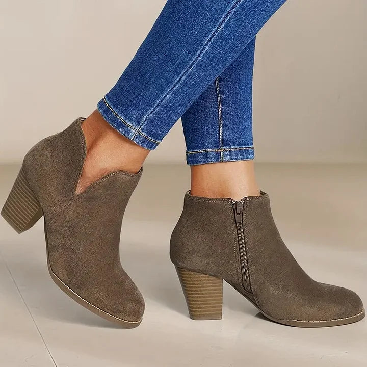 Blair | Classic Block Heel Ankle Boots