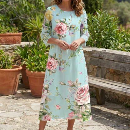 Marielle | Women’s Floral Midi Dress