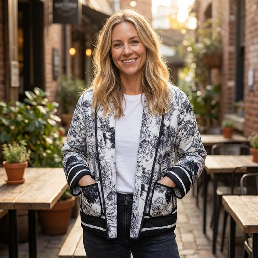 Elowen | Women’s Relaxed Zip Summer Jacket