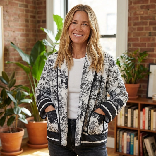 Elowen | Women’s Relaxed Zip Summer Jacket