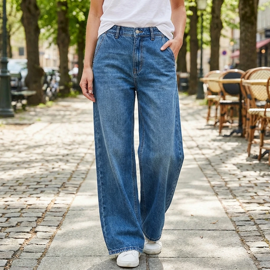 Elira | Women’s Relaxed Wide Leg Jeans