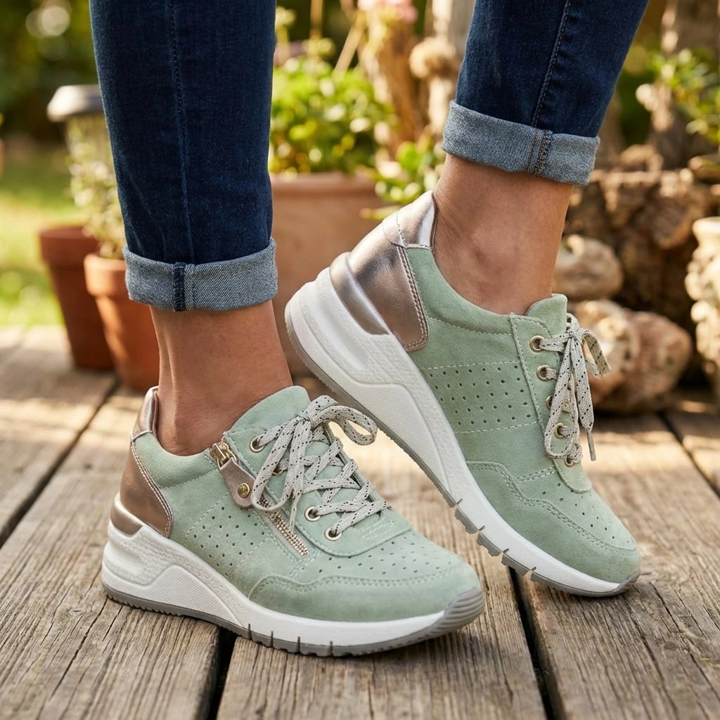 Avery | Support Lace-Up Orthopedic Sneakers