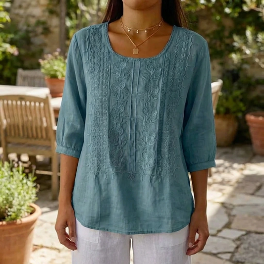 Elarioné | Women’s Embroidered Summer Top