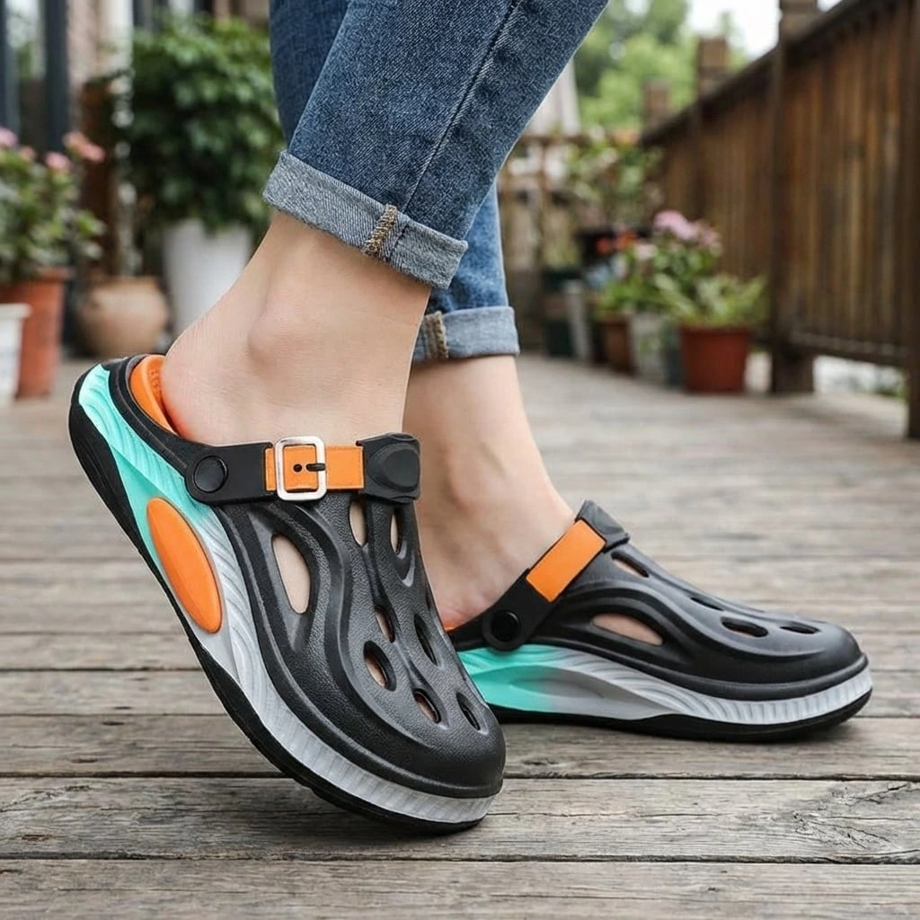 Treviora | Unisex Sport Slides with Adjustable Strap