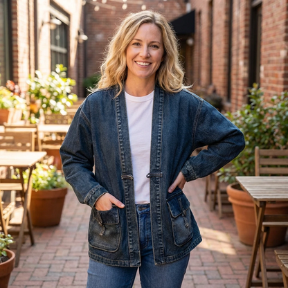Denavira | Women’s Lightweight Denim Summer Jacket